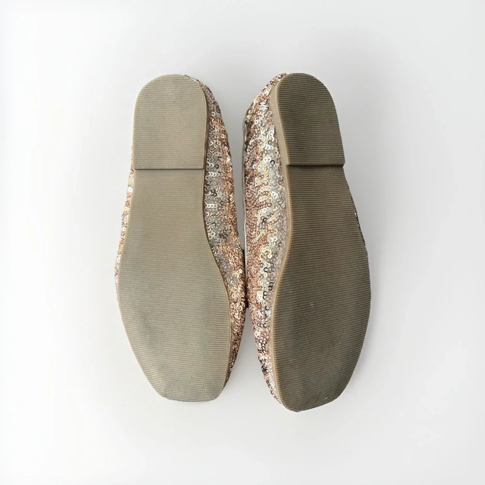 GAP Sequin Bow Mary Jane Kids Ballet‎ Flats 13